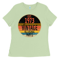 Matcha Est 1973 Vintage All Original Parts Ladies Tee - Bettercallsaul