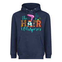 Navy the hair whisperer Heavyweight Hoodie - Artiststas