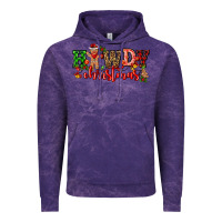Cloud Purple howdy christmas gingerman bread with cowboy Vintage Hoodie - CowGirlArtShop