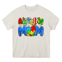 Cream autism mom Heavy Core Tee - Artiststas