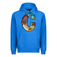 True Royal farm life alphabet lowercase letters c Premium Hoodie - BundleAndBundleShop