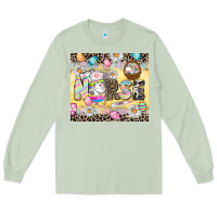 Matcha Easter Nurse Easter Day Long Sleeve Tee - CowGirlArtShop
