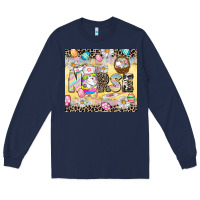 Navy Easter Nurse Easter Day Long Sleeve Tee - CowGirlArtShop