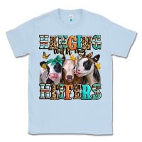 Dusty Blue hanging with my heifers Classic Tee - Jasminsmagicworld