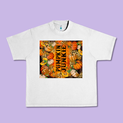 Pumpkin Junkie Urban Heavy Tee Designed By Ranaportraitstore