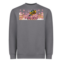 Storm I Dig You Valentine 16oz Heavyweight Sweatshirt - CowhideDigitalArt
