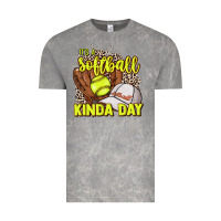 Cloud Rock It's a Softball kinda day leopard Vintage Tee - HowdyJamesFarm