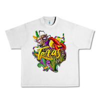 Lunar Rock texas map mardi gras Urban Heavy Tee - CowGirlArtShop