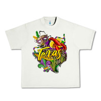 Pistachio texas map mardi gras Urban Heavy Tee - CowGirlArtShop