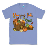 Colony Blue Happy Fall Y'all Classic Tee - texasbilliewilder
