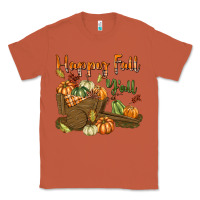 Copper Happy Fall Y'all Classic Tee - texasbilliewilder
