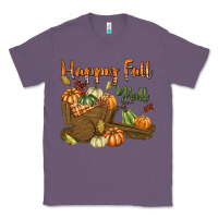 Lavender Happy Fall Y'all Classic Tee - texasbilliewilder