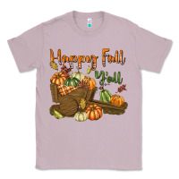 Lilac Happy Fall Y'all Classic Tee - texasbilliewilder