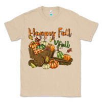 Mushroom Happy Fall Y'all Classic Tee - texasbilliewilder