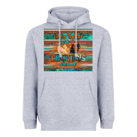Heather Grey life is better with chickens around chicken coop Heavyweight Hoodie - Artiststas