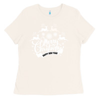 Bone Merry Christmas Happy New Year Ladies Tee - Bettercallsaul