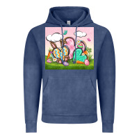 Vintage Denim easter Vintage Hoodie - CowGirlArtShop