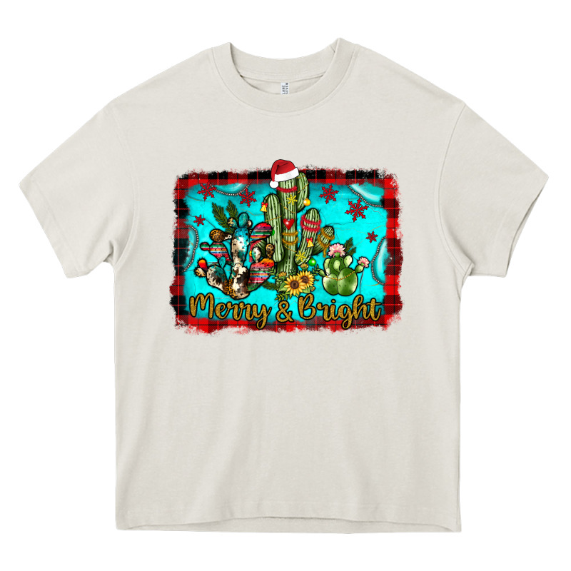 Merry & Bright Heavy Core Tee by JahusDesignShop | Teevron