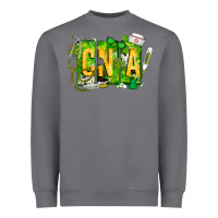 Storm St. Patricks Day Cna Heavyweight Sweatshirt - CowhideDigitalArt