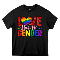 Black love has no gender Heavy Core Tee - Artiststas