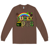Chestnut Lucky dog St. Patrick's Day Long Sleeve Tee - CowGirlArtShop