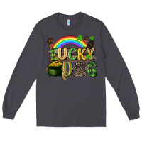 Smoke Lucky dog St. Patrick's Day Long Sleeve Tee - CowGirlArtShop