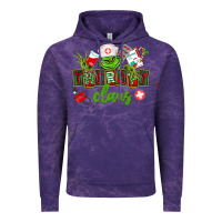 Cloud Purple therapy claus Vintage Hoodie - CowGirlArtShop