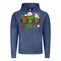 Vintage Denim therapy claus Vintage Hoodie - CowGirlArtShop