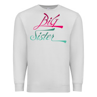 Dove Grey Big Sister love Big Sis Gift ba Premium Sweatshirt - minhPixels