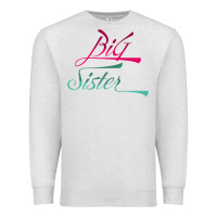 Oatmeal Heather Big Sister love Big Sis Gift ba Premium Sweatshirt - minhPixels