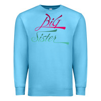 Ocean Blue Big Sister love Big Sis Gift ba Premium Sweatshirt - minhPixels