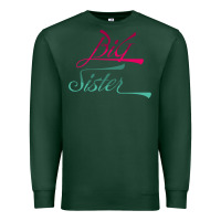 Sports Green Big Sister love Big Sis Gift ba Premium Sweatshirt - minhPixels
