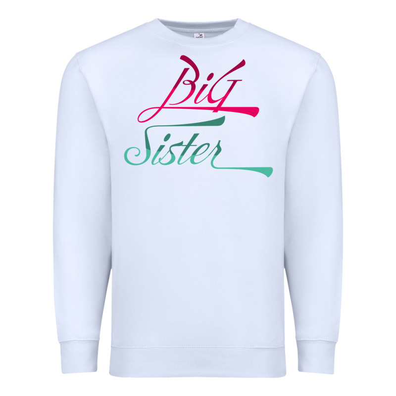 Big Sister Love Big Sis Gift Ba Premium Sweatshirt by minhPixels | Teevron