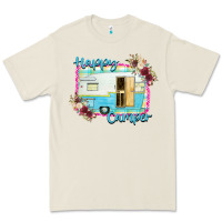 Bone Happy Camper With Flowers Premium Tee - Bettercallsaul