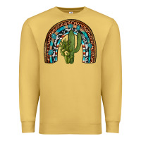 Antique Gold revize cactus gemstone rainbow Premium Sweatshirt - Artiststas