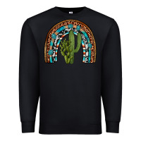 Black revize cactus gemstone rainbow Premium Sweatshirt - Artiststas