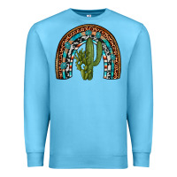 Ocean Blue revize cactus gemstone rainbow Premium Sweatshirt - Artiststas