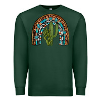 Sports Green revize cactus gemstone rainbow Premium Sweatshirt - Artiststas