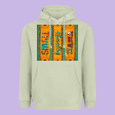 Small Business Mama Heavyweight Hoodie Designed By Artiststas