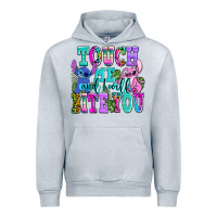 Heather Grey touch me and i will bite Urban Hoodie - AdoDesignShop