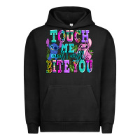 Pigment Black touch me and i will bite Urban Hoodie - AdoDesignShop