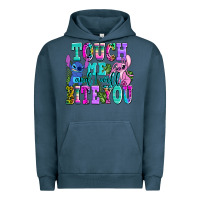 Pigment Midnight Navy touch me and i will bite Urban Hoodie - AdoDesignShop