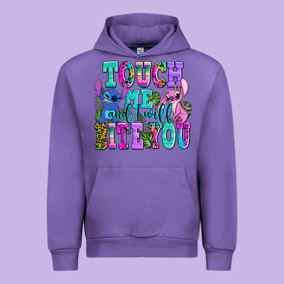 Touch Me And I Will Bite Urban Hoodie Designed By Adodesignshop