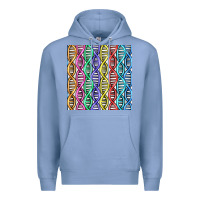 Colony Blue dna seamless pattern Premium Hoodie - BundleAndBundleShop