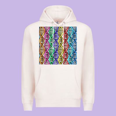 Dna Seamless Pattern Premium Hoodie Designed By Bundleandbundleshop