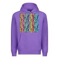 Purple dna seamless pattern Premium Hoodie - BundleAndBundleShop