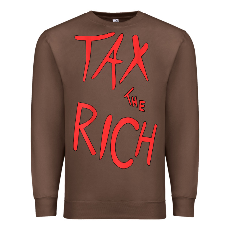 Tax The Rich Shirt (on Back)political T Shirts For Women Men T Shirt Premium Sweatshirt by minhPixels | Teevron