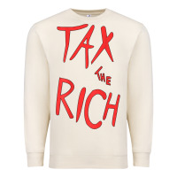 Sandshell tax the rich shirt (on back)political t shirts for women men t shirt Premium Sweatshirt - minhPixels