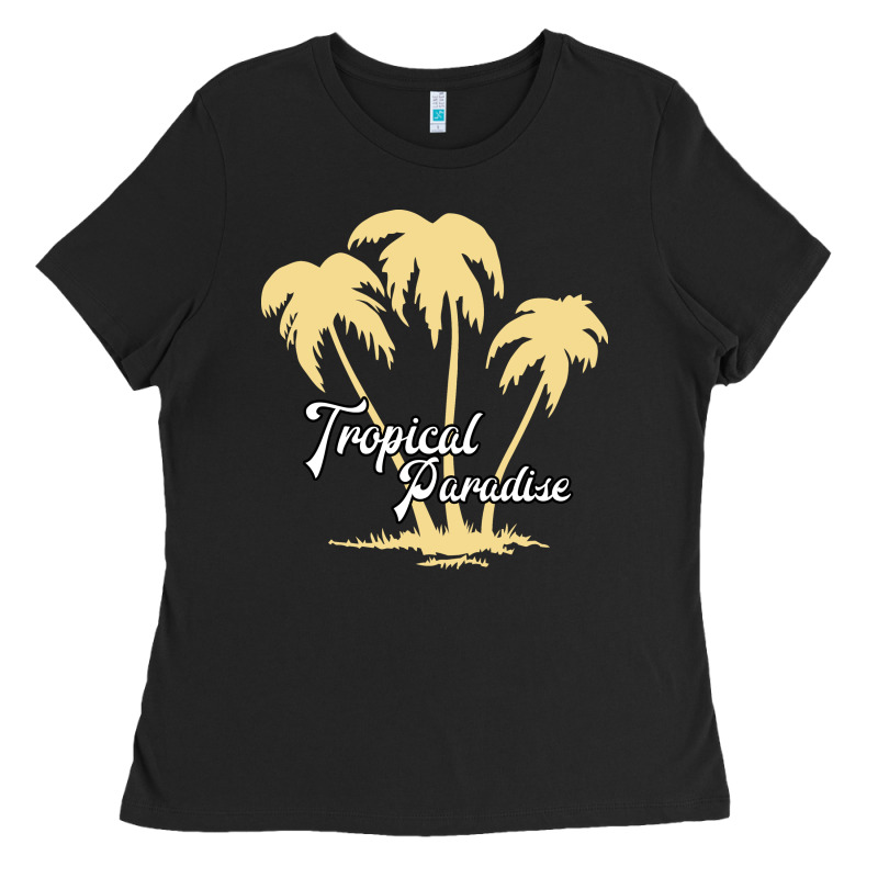 Tropical Paradise Ladies Tee by Bettercallsaul | Teevron