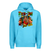 Ocean Blue Free-ish since 1865 Juneteenth black girl sneakers Premium Hoodie - RanaPortraitStore